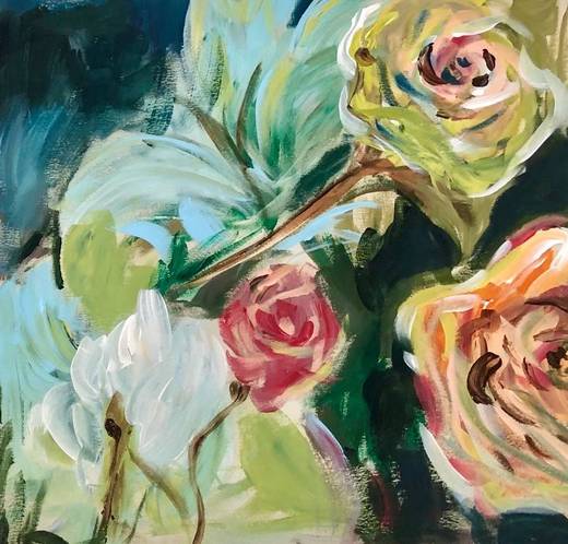 Painting by Karen Simon