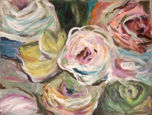 Painting by Karen Simon