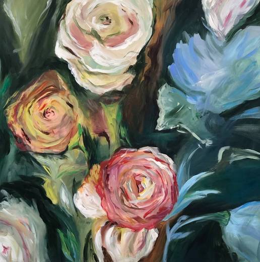 Painting by Karen Simon