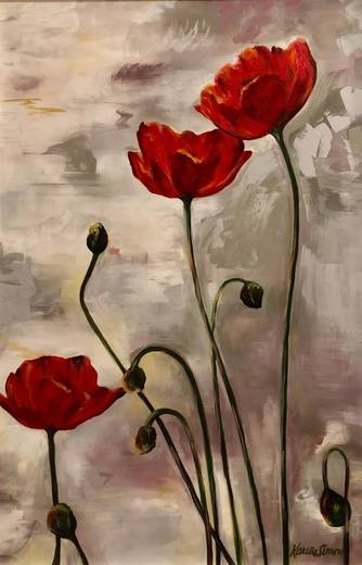 Painting by Karen Simon