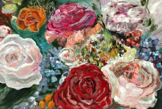 Painting by Karen Simon