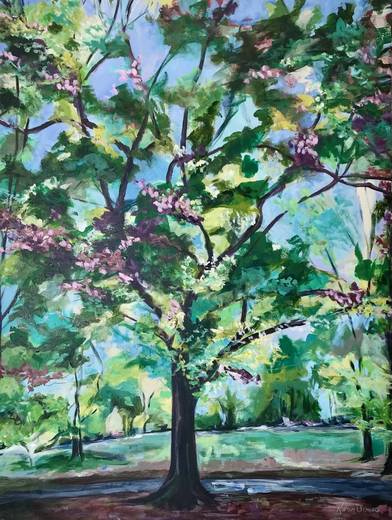 Painting by Karen Simon