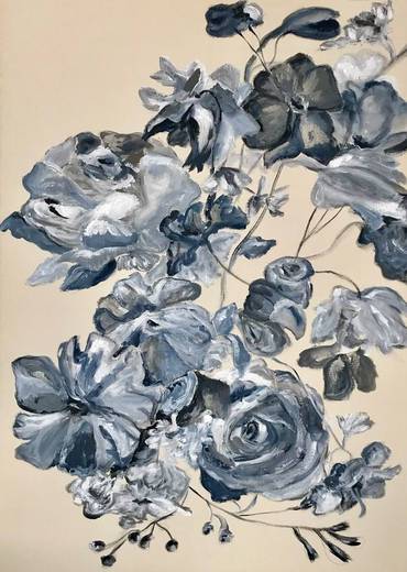 Painting by Karen Simon