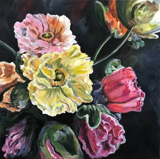 Painting by Karen Simon