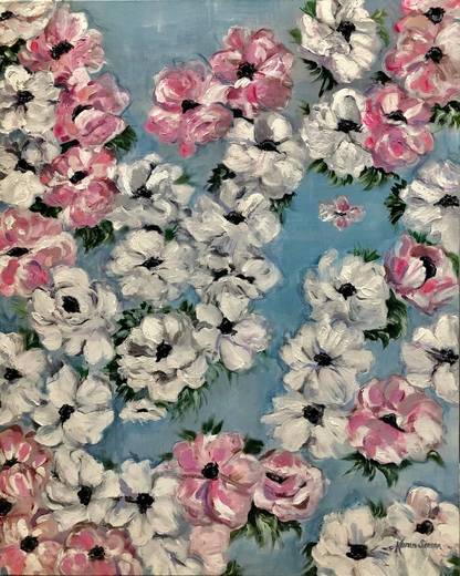 Painting by Karen Simon