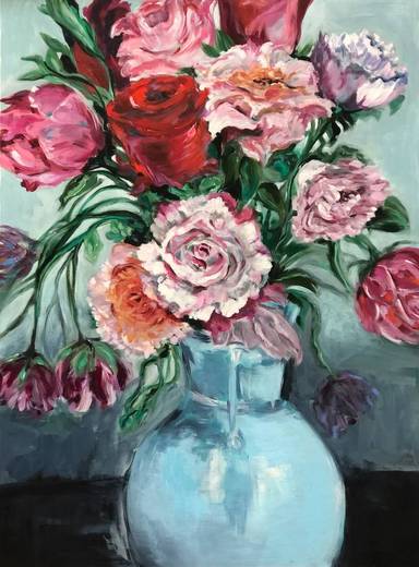 Painting by Karen Simon
