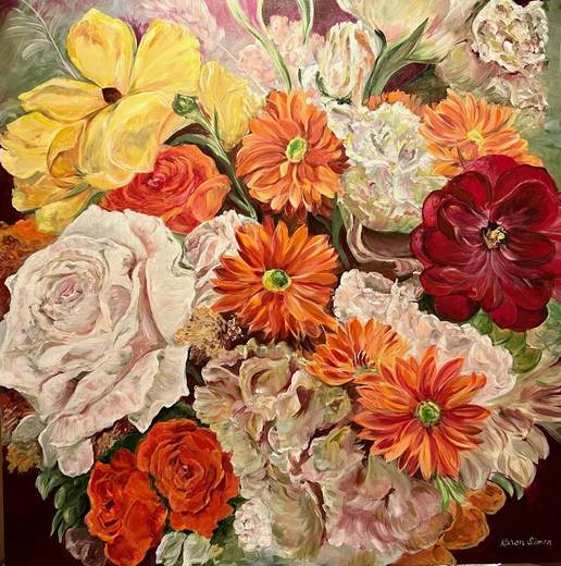 Painting by Karen Simon