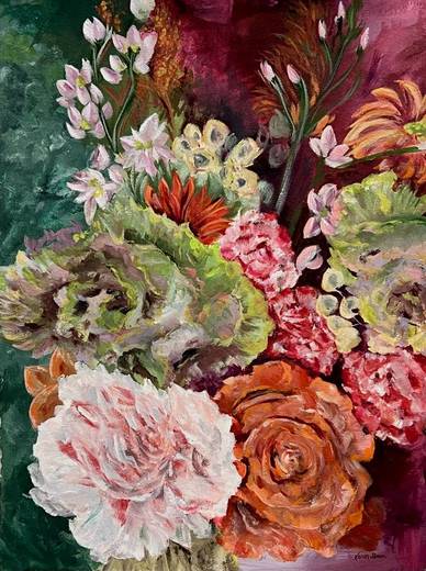 Painting by Karen Simon