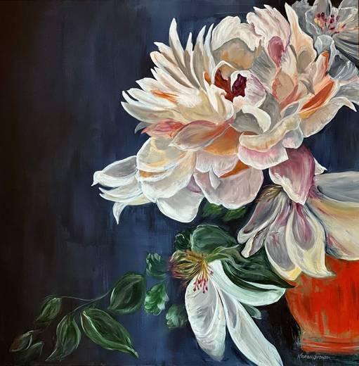 Painting by Karen Simon