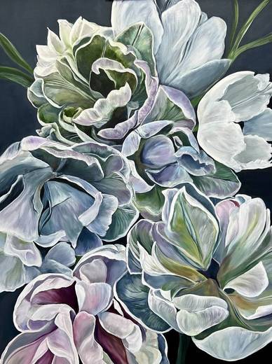 Painting by Karen Simon