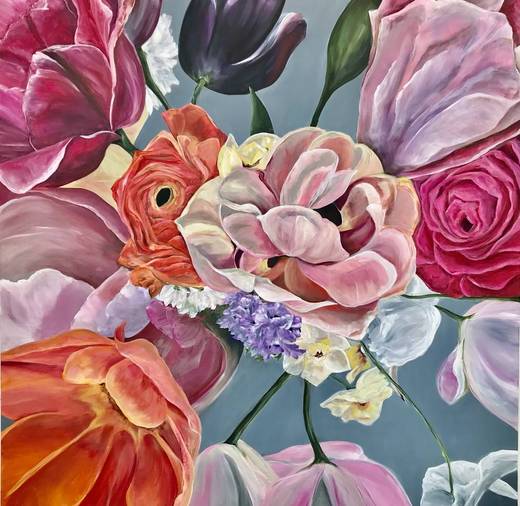 Painting by Karen Simon