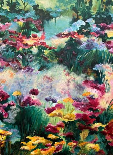 Painting by Karen Simon