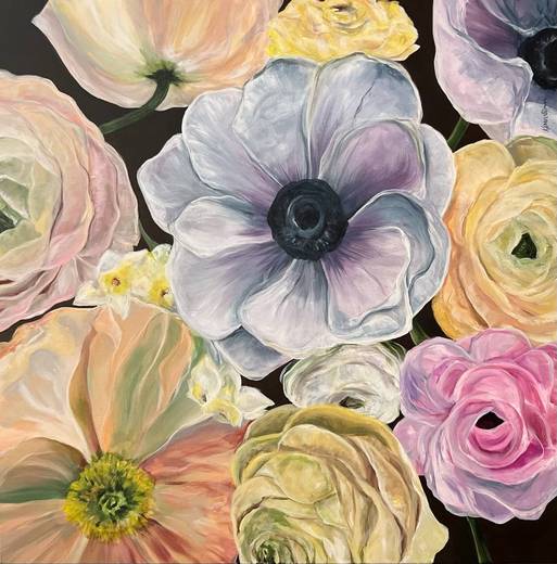 Painting by Karen Simon