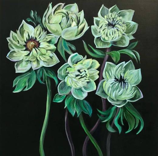 Painting by Karen Simon