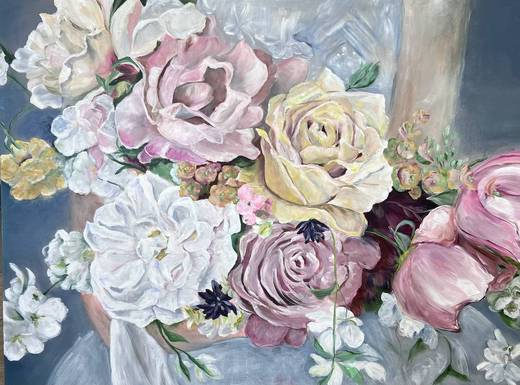 Painting by Karen Simon