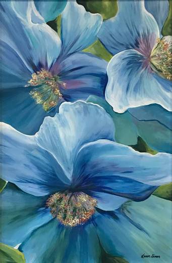 Painting by Karen Simon