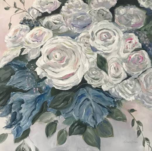 Painting by Karen Simon