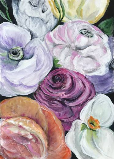 Painting by Karen Simon