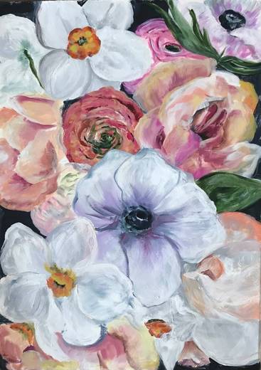 Painting by Karen Simon