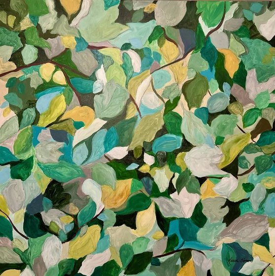 Painting by Karen Simon