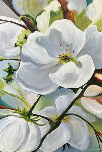 Painting by Karen Simon