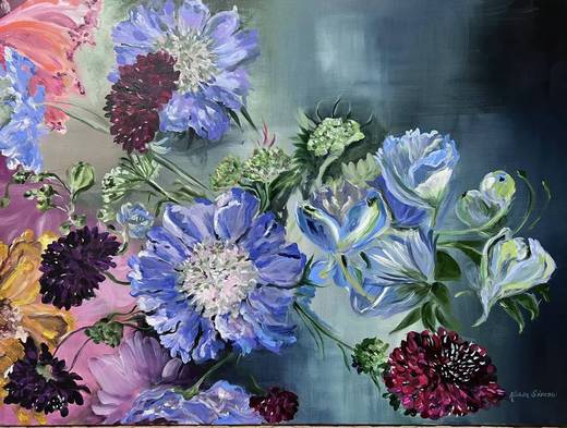 Painting by Karen Simon